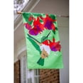 thumbnail image 2 of Evergreen Hummingbird and Fuchsia House Applique Flag 28 x 44 Inch Double Sided Durable Outdoor Flag, 2 of 2