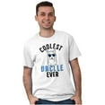 thumbnail image 5 of Best Llama Uncle Fathers Day Birthday Men's Graphic T Shirt Tees Brisco Brands X, 5 of 6