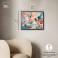 thumbnail image 4 of Radiant Dusk I Canvas Print Bright Decor by Art Remedy, Black Frame, 20 x 16, 4 of 6