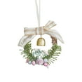 thumbnail image 4 of Marryso Christmas Wreath for Front Door Small Wreath Christmas Ornaments Christmas Party Atmosphre Decoration Props To Give Small Gifts Christmas Wreath, 4 of 8
