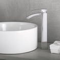 thumbnail image 3 of DAX Brass Single Handle Waterfall Vessel Basin Faucet, Chrome, 3 of 7