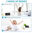 thumbnail image 3 of Despertador Mesqool, alarma doble extra ruidosa con vibración, 3 of 8