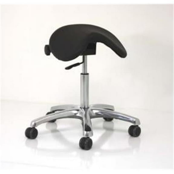F1465-BK BetterPosture Saddle Ergonomic Height Adjustment Chair Seating - Black