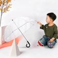 thumbnail image 4 of Zmoon Parapluie Transparent pour Enfants Parapluie à 8 Nervures, 4 of 5