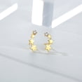 thumbnail image 4 of Pendientes de estrella de meteorito lindos Pendientes de moda Pendientes de viento frío Decoraciones personalizadas, 4 of 5