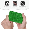thumbnail image 6 of Kll Green Glitter Wall Plate,Gloss Finish,Standard Size 1 - 5" X 3", Polycarbonate Thermoplastic,Electric Receptacle Plug Covers, 6 of 8