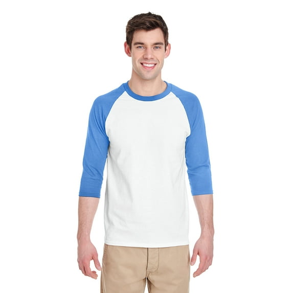 Gildan Adult Heavy Cotton™ 5.3 oz. 3/4-Raglan Sleeve T-Shirt - G570