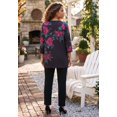 thumbnail image 2 of Catherines Women's Plus Size V-Neck Placement Print Top, 2 of 4