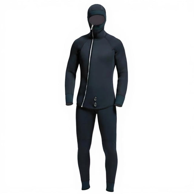 Abbraccia Traje de neopreno, 7mm grueso, diseño dividido en dos piezas, traje profesional de surf, térmico, para hombre