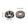 thumbnail image 2 of Uxcell Cone Cup Countersunk Washers Anodized Aluminum Gaskets for Screw RC Titanium Gray M2 60 Pcs, 2 of 7