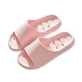 thumbnail image 3 of FRSASU Cloud Slides Pillow Slippers for Women and Men Shower Bathroom Sandals Ultra Soft Cushioned Thick Sole Slippers Pink, 3 of 4