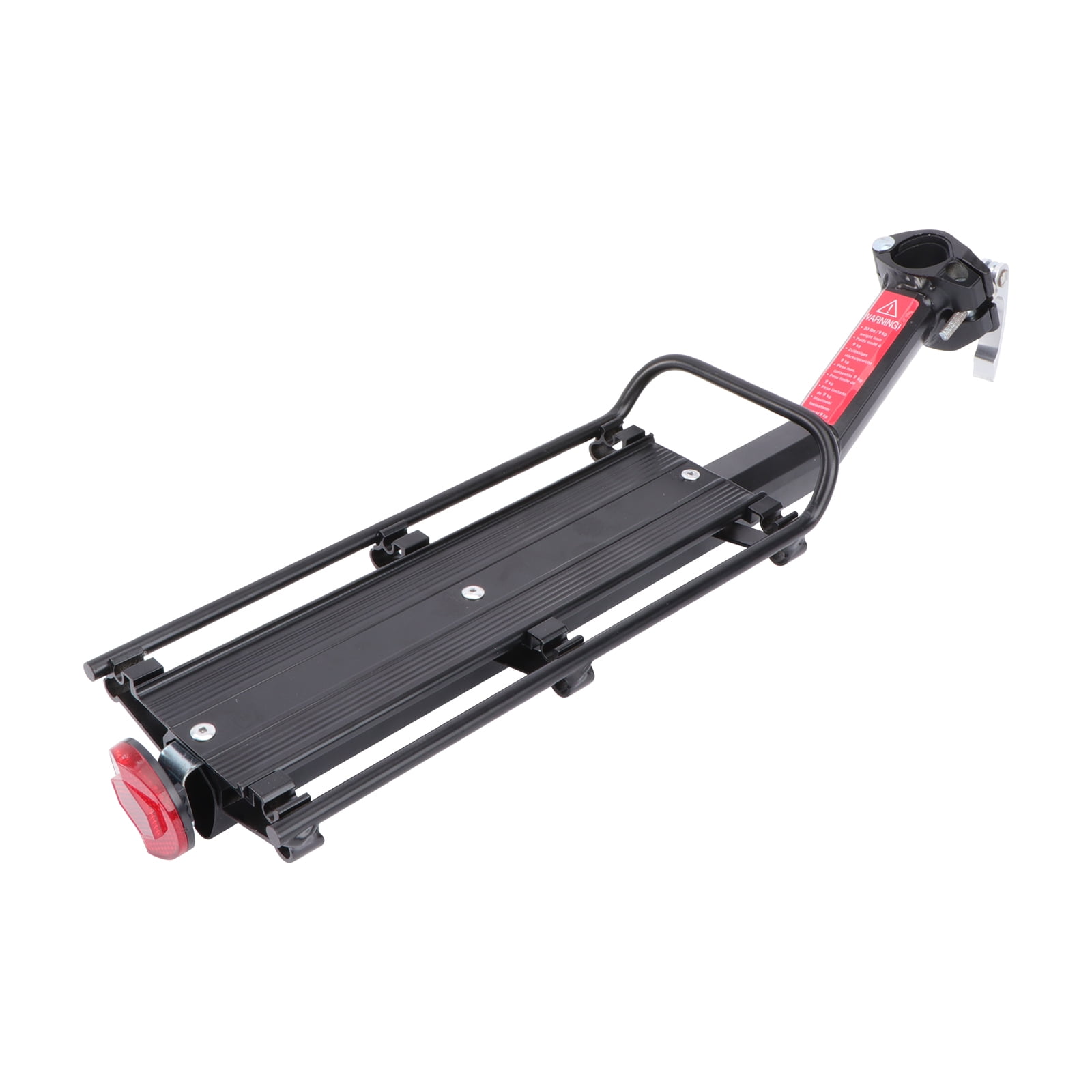 Fairdale Bike Pannier SkateRack v2 Skateboard Holder Black for