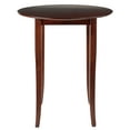 thumbnail image 2 of Contemporary Home Living 38.75” Antique Brown Walnut Round Pub Table, 2 of 7