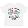 thumbnail image 3 of Inktastic My Mom is the Best Teacher Ever Boys or Girls Toddler T-Shirt, 3 of 5