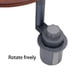 thumbnail image 3 of Mesa Portavasos De Madera Bandeja Giratoria Para Coche Ajustable 360, 3 of 7