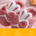 thumbnail image 3 of Pantoufles Douillettes pour Filles, Pantoufles Mignonnes pour la Maison Pantoufles d'Intérieur Pantoufles Confortables, Pantoufle d'Hiver en Coton, 3 of 6