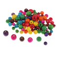 thumbnail image 6 of perfeclan 5x100 Pieces Dyed Color Round Wood Beads for Jewelry Making Craft Accessories, 6 of 8