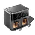 thumbnail image 2 of Freidora de Aire Chefman Doble Canastilla Capacidad de 5.7 Litros con Ventana y Luz Interior, 2 of 4