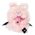 thumbnail image 3 of Capa de muñeca, vestido de muñeca para muñeca de 10 cm, para niñas pequeñas, disfraces, muñeca de peluche suave rosa, 3 of 9