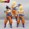 thumbnail image 2 of Figura de Dragon Ball grande de Anime, figura coleccionable de moda, Super Saiyan Battle Loss, Sun Goku Kakarot, adorno de decoración de coche, modelo de juguete, 2 of 4