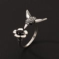 thumbnail image 3 of Anillo vintage con estilo para mujer y hombre, con diseño de nudillos, ideal como regalo de Navidad o Pascua., 3 of 8