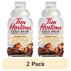 (2 pack) Tim Hortons Birthday Cake Cold Brew Coffee Concentrate, 100% Arabica Medium Roast, 32 oz