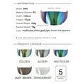thumbnail image 3 of Motocicleta Anti-UV Anti-Scratch Wind Shield Casco Lente Visor Reemplazo para, 3 of 7