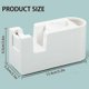 thumbnail image 5 of 2Pack Adhesive Tape Dispenser Non-Slip Base with Pen Organizer(White), 5 of 5