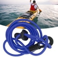 thumbnail image 4 of Nylon 1PCS 22g Kayak Paddle Rope, Kayak Paddle Leash Rope, DIY Elastic Outdoor Use Canoe For Kayak Fishing Boat Green,Fluorescent Green,Blue, 4 of 8