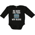 thumbnail image 3 of Inktastic Mechanic Dad Funny Auto Boys or Girls Long Sleeve Baby Bodysuit, 3 of 5