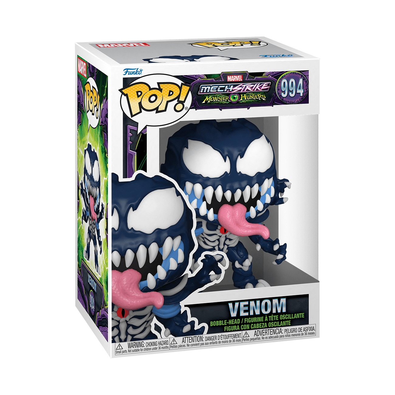 Figurine Venom Super Oversized / MechStrike Monster Hunters / Funko Pop  Marvel 998 / Exclusive Special Edition