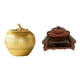 thumbnail image 1 of Escultura de frutas,Figura decorativa de fruta para decoración del hogar,Escultura de estatua decorativa de resina,Sofá en miniatura para muñecas,Muebles de casa de muñecas,modelo de sofá, 1 of 8