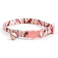 thumbnail image 4 of Cat And Dog Collar Adjustable Printed Nylon With Safety Clasp Bell Collar, 4 of 8