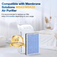 thumbnail image 3 of Paquete de 2 filtros purificadores de aire compatibles con MSA3/MSA3S JORAIR, 3 of 8