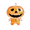 Yellow, variant on Voglyf Stress Relief Glitter Pumpkin Halloween Anxiety Relie Toy, Sequins Lantern Squeeze Fidget Ball, Slow Rebound Halloween Anxiety Relief Toy for Adults Party Favor Reward Gift,Pink