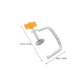 thumbnail image 2 of HONITANO 2Pcs Manual Pasta Maker Clamp Replacement Red Metal Clips for Home Kitchen Use, 2 of 8
