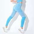 thumbnail image 3 of Leggings with Pockets Solid High Waist Casual Ankle Slim-Leg Leggings, 3 of 8