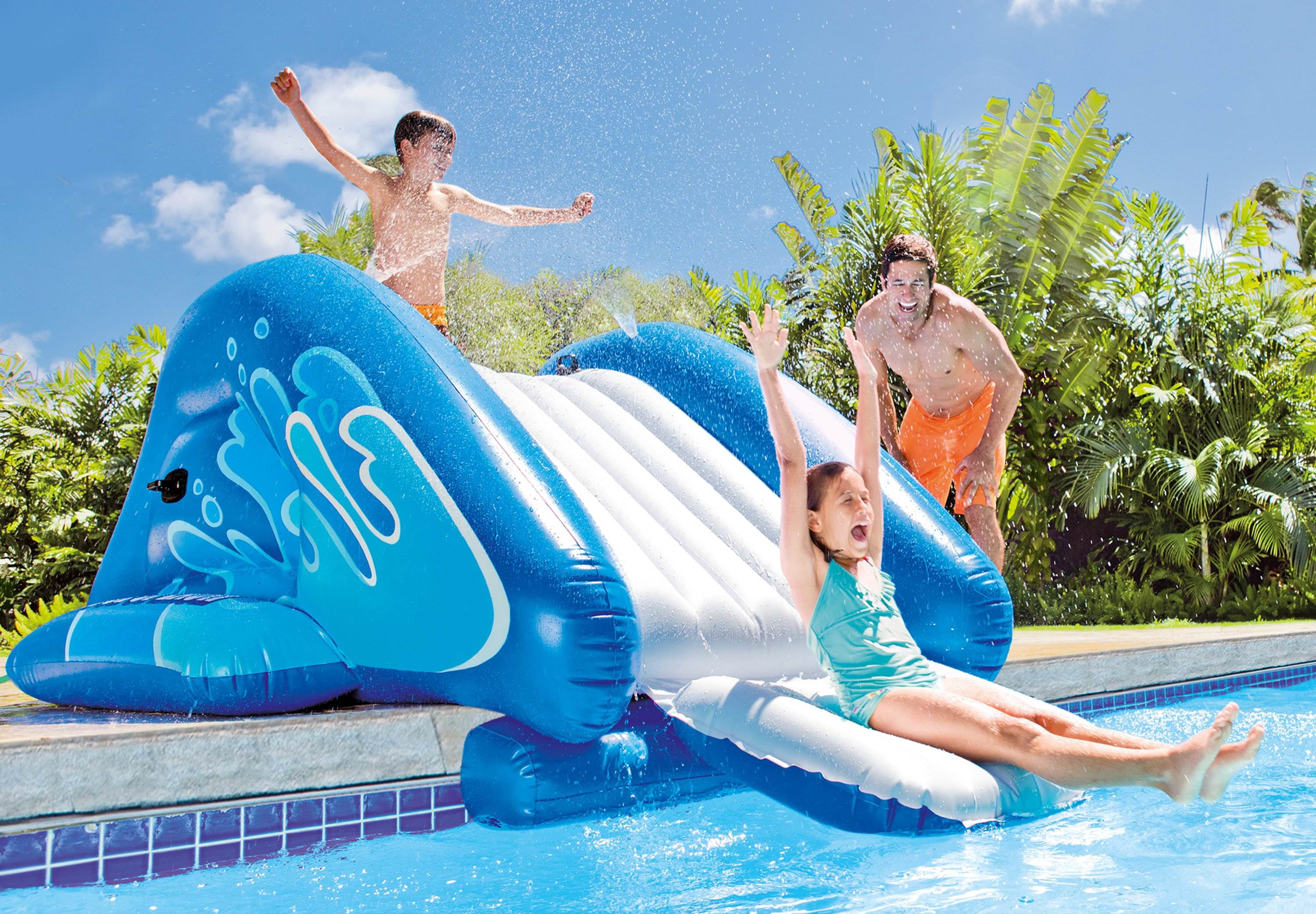 intex water slide walmart