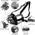 thumbnail image 3 of 2023 New Comfy Soft Silicone Pet Dog Muzzle Basket Muzzles, 3 of 5