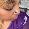 thumbnail image 4 of 3Pcs Exquisite African Nose Cuff Wear-resistant Rustproof Fake Nose Rings Metal Non-Piercing Clip Artificial Piercings Women Rose Gold, 4 of 7