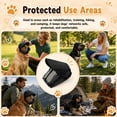 thumbnail image 6 of ARVOV Dog Face Cover, Dog Outdoor Protection Mask, Breathable Adjustable Mesh Head Guard for Small and Medium Dogs,Dog Safety Mesh Protector for Outdoor Hiking Camping, 6 of 7