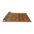thumbnail image 2 of Ahgly Company Indoor Square Oriental Orange Industrial Area Rugs, 4' Square, 2 of 4