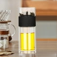 thumbnail image 4 of Qnjujn Double-Wall Glass Tea Infuser with Strainer, Leakproof Portable Iced Tea Maker Bottle, Heat-Resistant Brewing Cup for Loose Leaf Tea Office Travel, 4 of 4