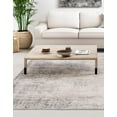 thumbnail image 5 of Unique Loom Caspian Collection Area Rug - Behshahr (5' 1" x 8' Rectangle Bone/Gray), 5 of 6