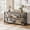 Grey, variant on Industrial Entryway Table, 47" Narrow Long Console Table with Storage, 3 Tier Wood Console Table for Living Room, Farmhouse Sofa Tables Behind Couch, Hallway Table for Foyer-Grey