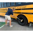 thumbnail image 4 of Mr Longarm Extension Handle 2408 TRUCK N BUS; Used With Standard Threaded Tools/Flow-Thru Cleaning Brushes; Extendable; 4-1/4 To 8 Foot Length; Fiberglass Handle/Anodized Aluminum Slider, 4 of 5
