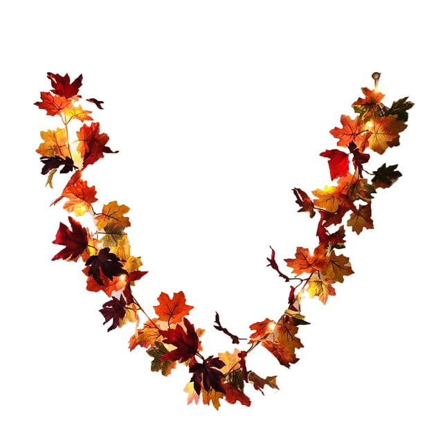 DPTALR 2PC Thanksgiving Fireplace Door Frame Doorway Christmas Decor Garland