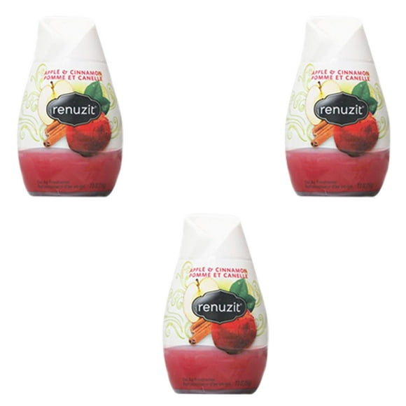 Renuzit Gel Air Freshener- Apple & Cinnamon (198g)(Pack of 3)
