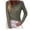 Army Green, variant on Giftesty Womens Shirts Fashion Women's Button V-Neck Long Sleeve Casual T-Shirt Top Solid Loose Blouse