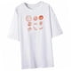 thumbnail image 5 of Camiseta para mujer, camiseta básica, trajes, regalo, camiseta informal de moda para mujer, camiseta de manga corta XL, 5 of 8